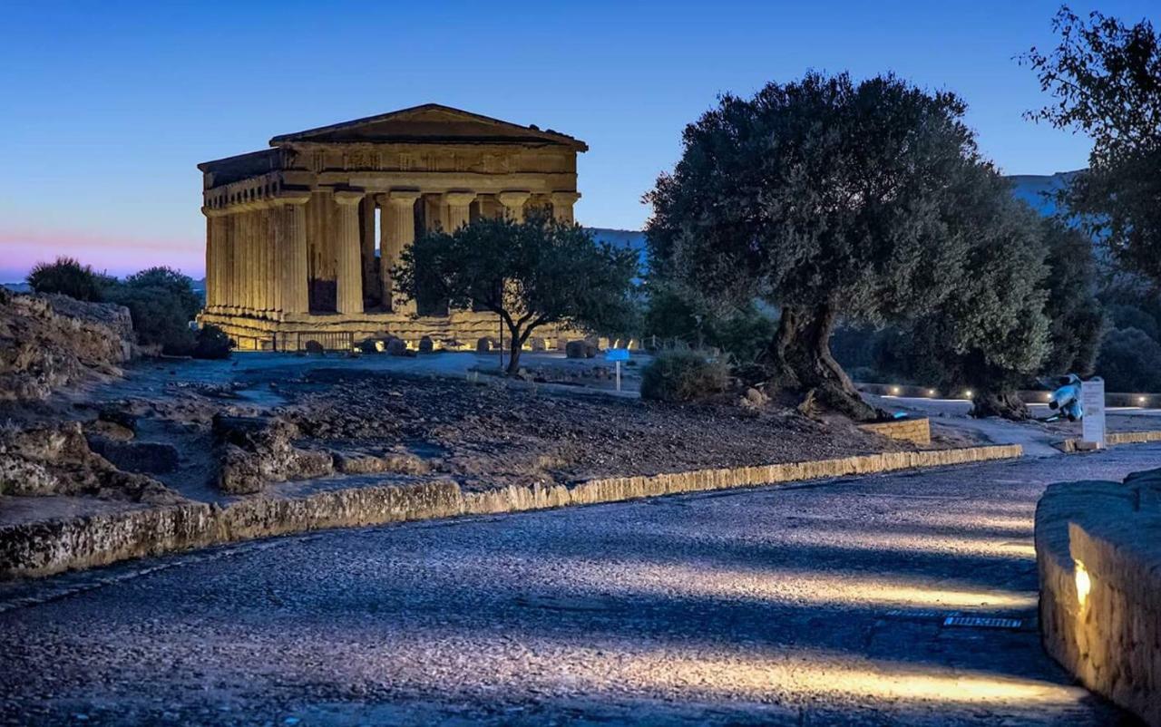 Grotta Dei Greci Vila Agrigento Exterior foto